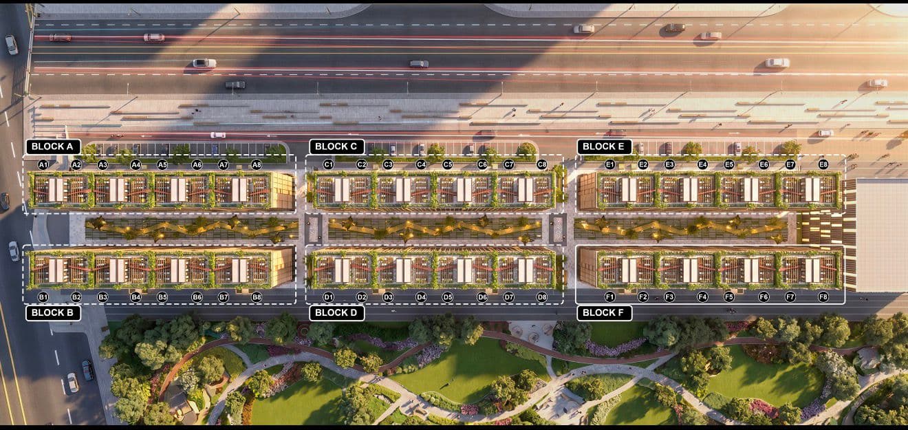 6-Block Master Site Blueprint (48 Units)