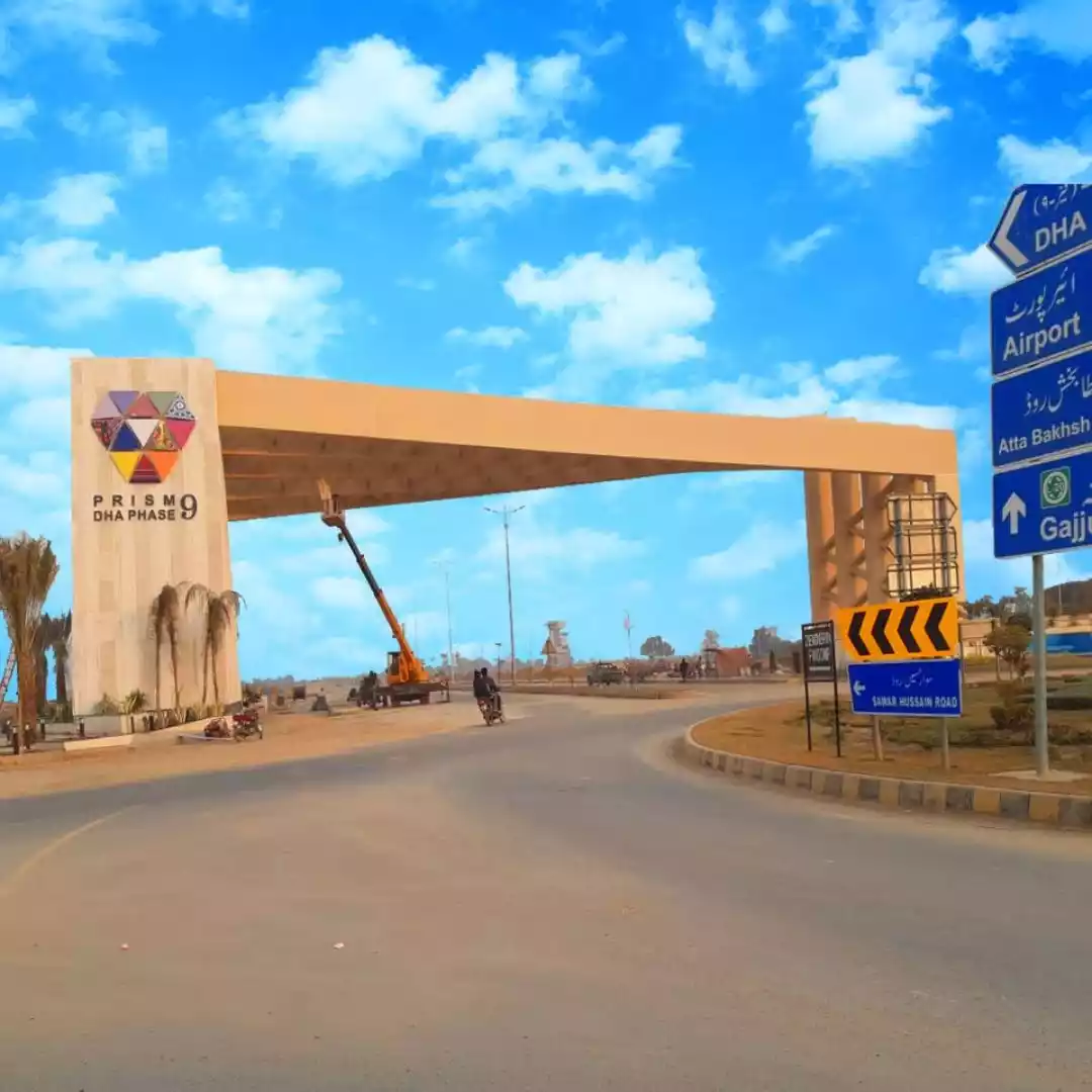 DHA Phase 9 Prism Lahore Plot Maps and Infrastructure